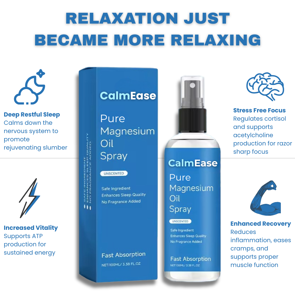 CalmEase Pure Magnesium Oil